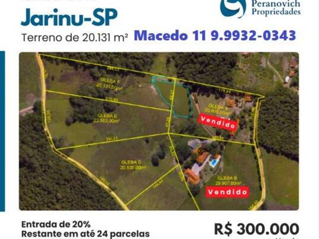 #54 - Sítio para Venda em Atibaia - SP